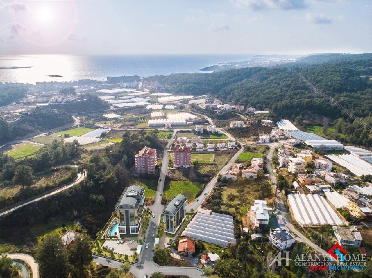 квартиры дома виллы коммерческая строительная компания агентство недвижимости Alanya Home Constructi